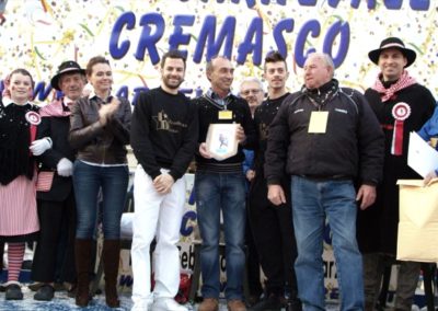 Foto premiazioni carri carnevale 2014 Crema