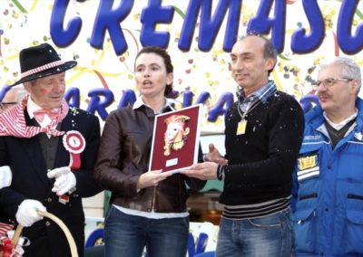 Foto premiazioni carri carnevale 2014 Crema