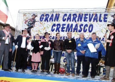 Foto premiazioni carri carnevale 2014 Crema