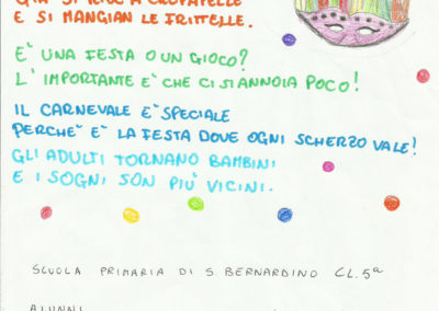 Poesie scuola primaria San Bernardino