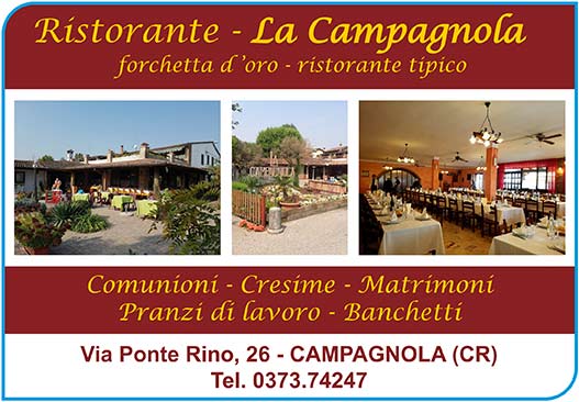Ristorante "La Campagnola" - Campagnola (CR)