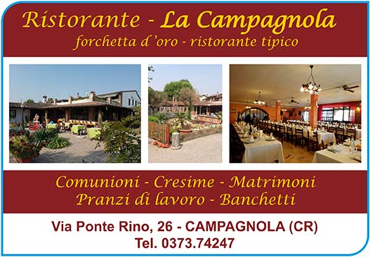 Ristorante "La Campagnola" - Campagnola (CR)