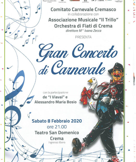 Concerto di carnevale 2020