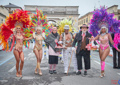 "El Gaget col so uchet" e ballerini Brasiliani al carnevale di Crema 2023