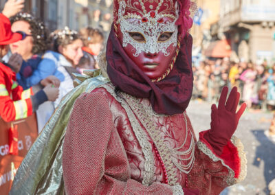 Maschera di carnevale a Crema 2023