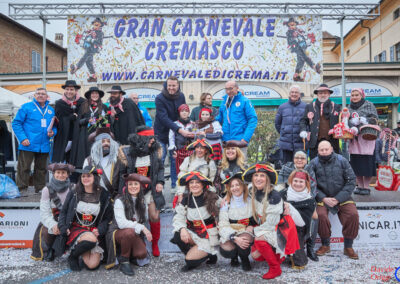 Gruppo "Barabet" al carnevale di Crema 2023