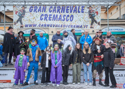 Il gruppo di animazione "Next Level" al Carnevale di Crema 2023