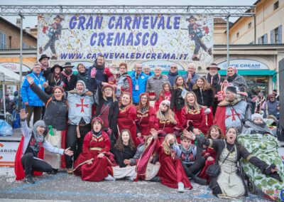 Premiazione Gruppo Le Quade di San Bernardino al carnevale di Crema 2023